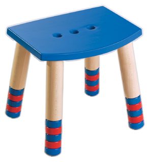 HABA Hocker höhenversellbar blau von HABA HABA Hocker höhenversellbar blau