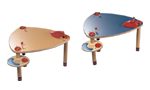 HABA Spieltisch und Hocker, HABA, Designer HABA HABA Spieltisch und Hocker, Marke HABA, Designer HABA