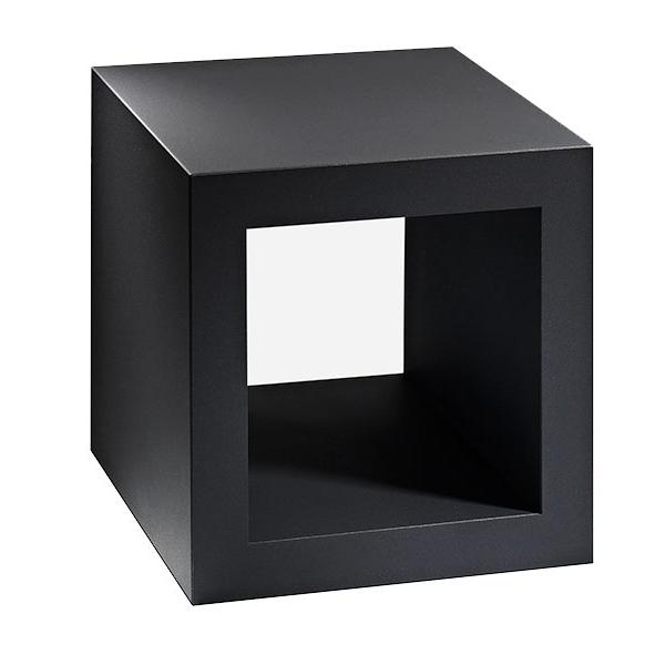 Cube Container stapelbar / mit Rollen, anthrazit