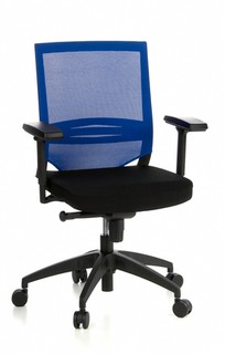 Brostuhl FLAMINGO Office schwarz/blau