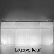 CORDIALE Bar ca. 260 cm mit Beleuchtung, Gehäuse weiß Abholpreis CORDIALE Bar ca. 260 cm mit Beleuchtung, Gehäuse weiß Abholpreis