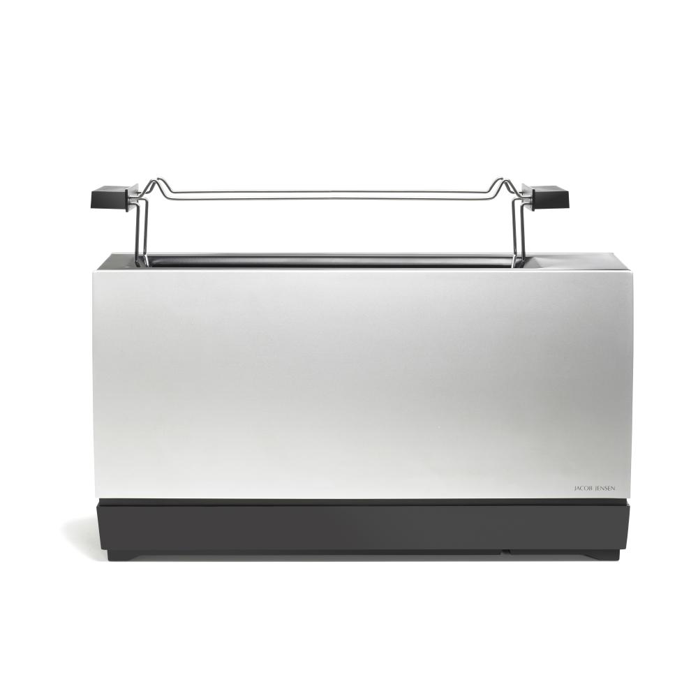 ONE SLOT Toaster Jacob Jensen Aluminium silber von Jacob Jensen ONE SLOT Toaster Jacob Jensen Aluminium silber