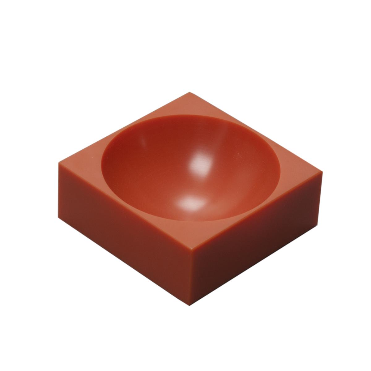 farmer block Magnet-Schale 8 x 8 cm, Mara rot von JJJM-Design farmer block Magnet-Schale 8 x 8 cm, Mara rot