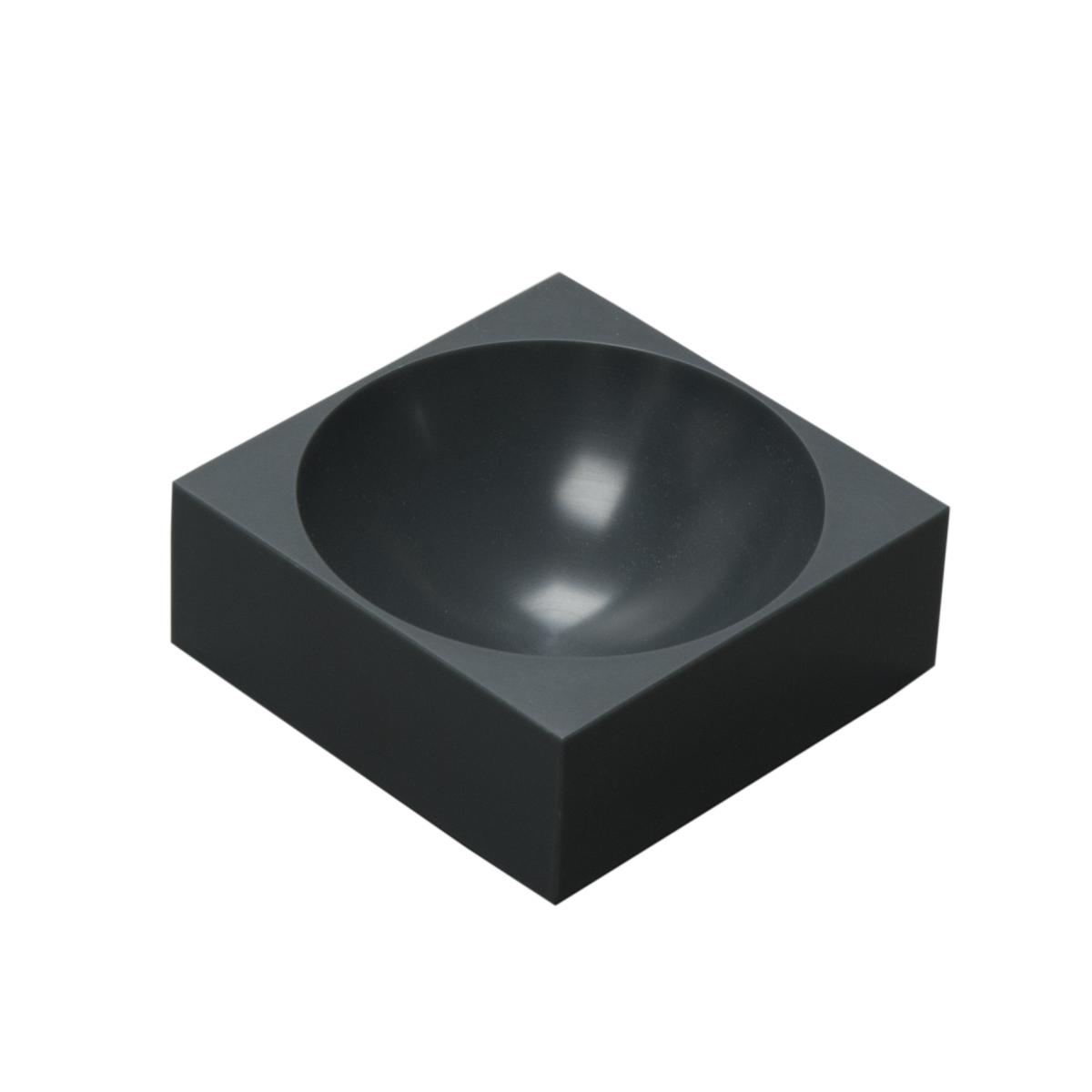 farmer block Magnet-Schale 8 x 8 cm, Urban schwarz von JJJM-Design farmer block Magnet-Schale 8 x 8 cm, Urban schwarz