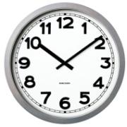 Wall clock Giant numbers brushed alu Wall clock Giant numbers brushed alu