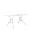 SPOON Table Klapptisch 160 Gestell weiß / Platte weiß