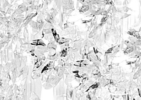 BLOOM Pendelleuchte von Kartell Detail glasklar