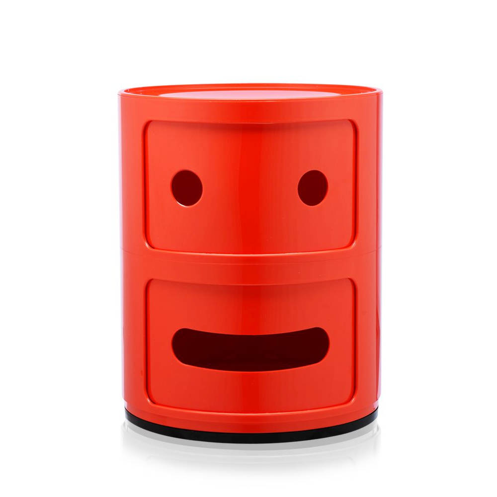 COMPONIBILI SMILE Container neutral, rot