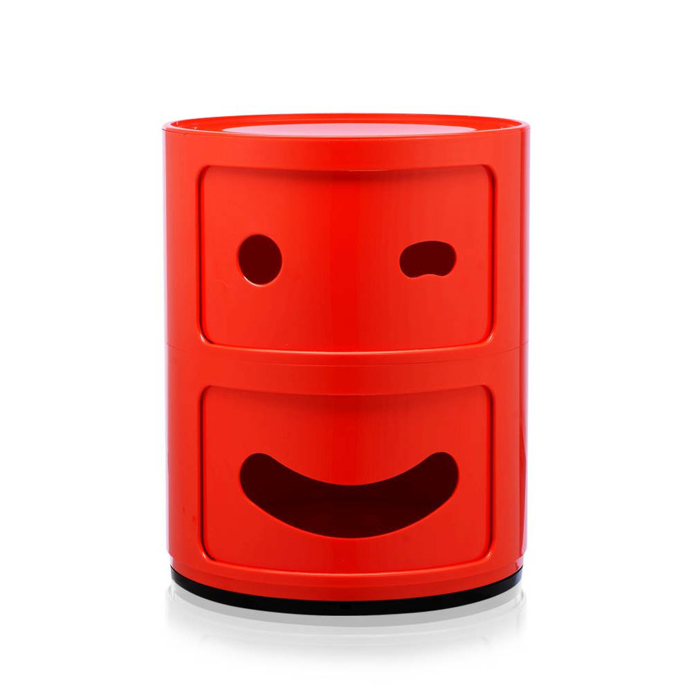 COMPONIBILI SMILE Container zwinkernd, rot