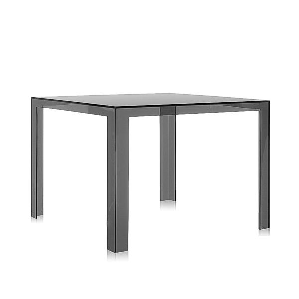 Invisible Table Esstisch 100x100 cm, rauchgrau