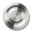 JINGLE-BELL.CIRCLE Premium Trklingel, rund 6 cm, Edelstahl