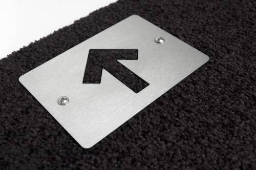 STRAIGHT Fumatte gro, Detail Schild