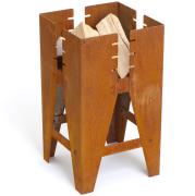 fiesta Feuerstelle 35 x 35 x 62 cm, aus wetterfestem Stahl fiesta Feuerstelle 35 x 35 x 62 cm, aus wetterfestem Stahl