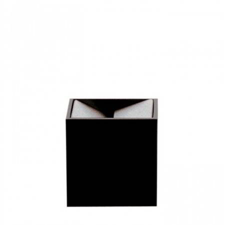 Munari Aschenbecher Cubo 8 cm, schwarz