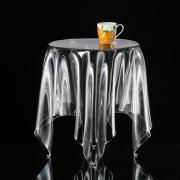 essey Grand Illusion Couchtisch   42, H 52 cm, transparent