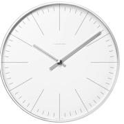 MAX BILL Wanduhr Quarz ø 30 cm Strichblatt weiß MAX BILL Wanduhr Quarz ø 30 cm Strichblatt weiß