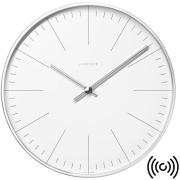 MAX BILL Funkuhr Wanduhr mit Strichblatt, 30 cm MAX BILL Funkuhr Wanduhr mit Strichblatt, 30 cm