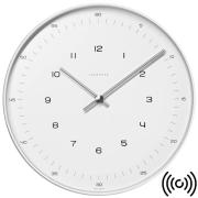MAX BILL Funkuhr Wanduhr mit Zahlenblatt, 30 cm MAX BILL Funkuhr Wanduhr mit Zahlenblatt, 30 cm