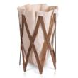 Marie Pi Wschesammler Gestell walnu / Beutel beige