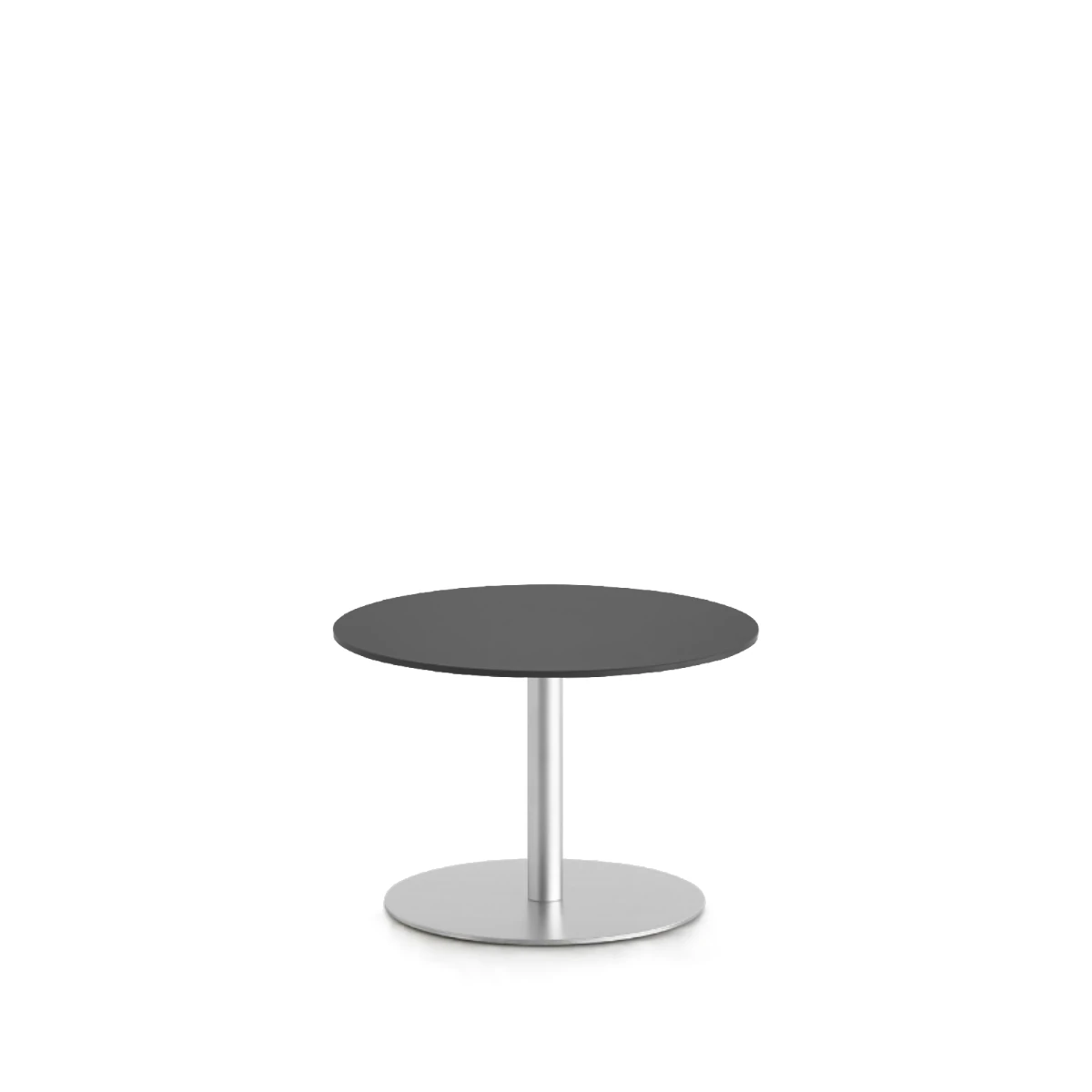BRIO Tisch Platte rund 40 cm in Fenix schwarz von lapalma BRIO Tisch Platte rund 40 cm in Fenix schwarz