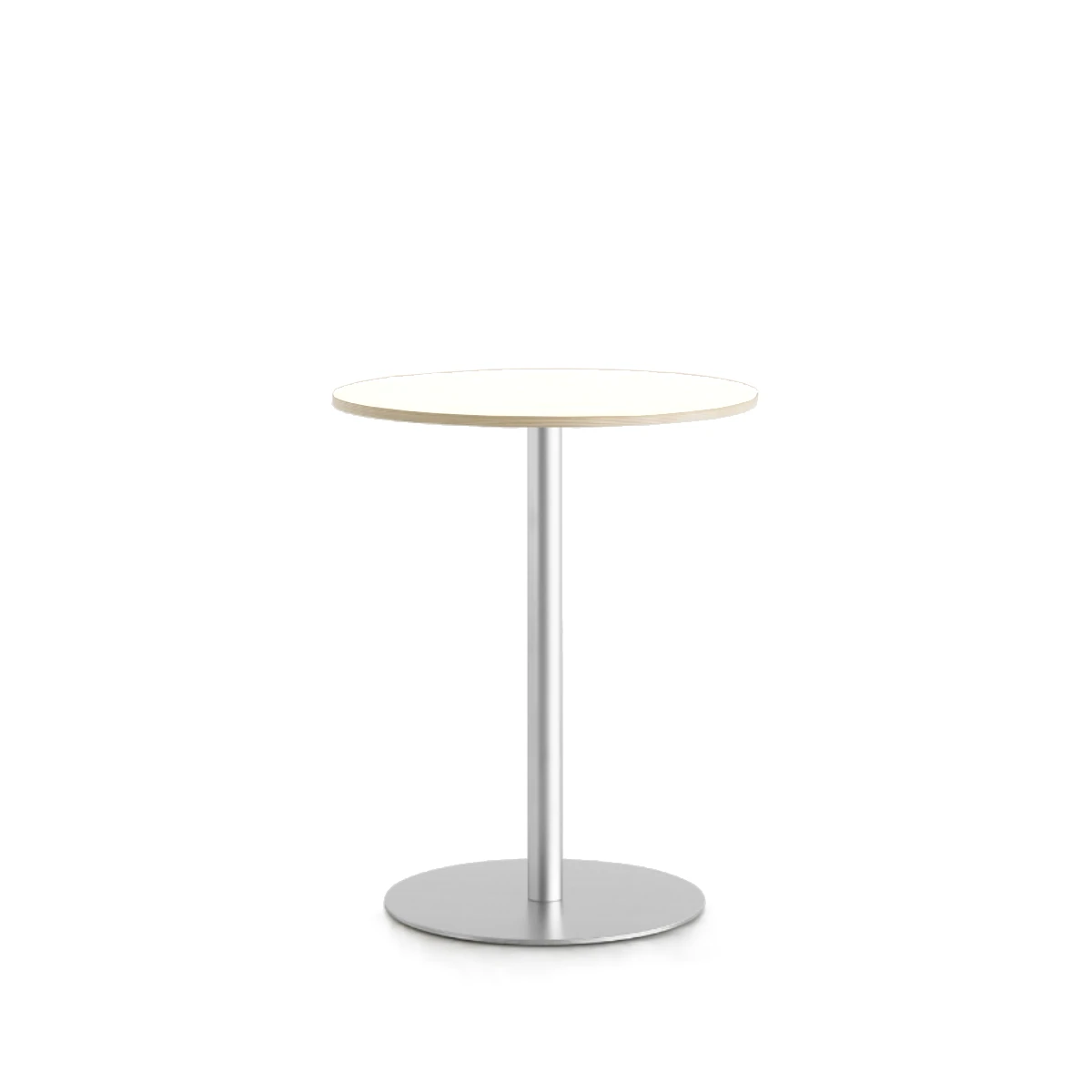 BRIO Tisch Platte rund 72 cm in Laminat weiß von lapalma BRIO Tisch Platte rund 72 cm in Laminat weiß