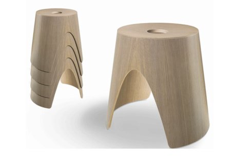 LOG Hocker / Sitzhocker stapelbar