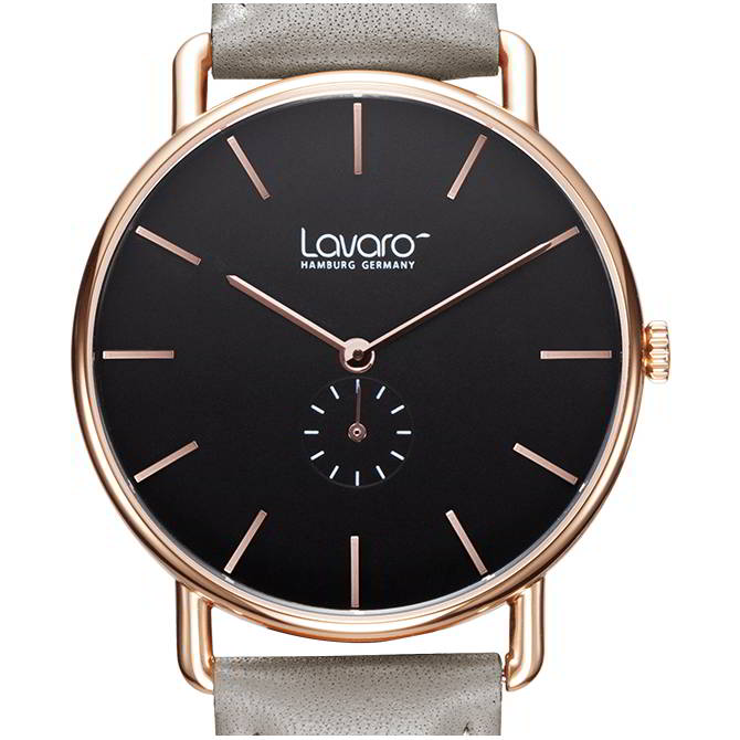 Ziffernblatt AIR Armbanduhr Dau 36 mm LA20005 mit seperater Sekundenanzeige von Lavaro Ziffernblatt AIR Armbanduhr Dau 36 mm LA20005 mit seperater Sekundenanzeige