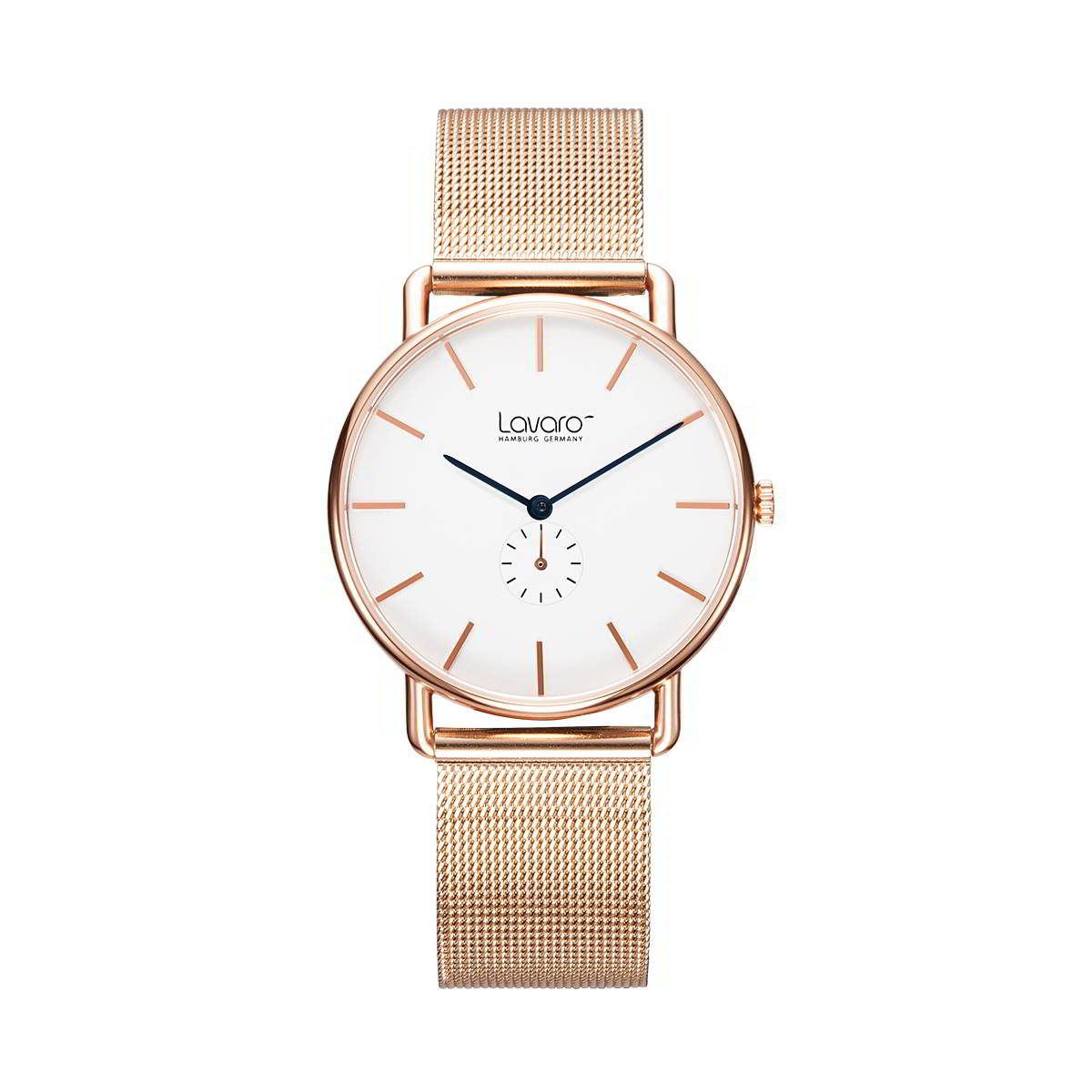 AIR Damen Armbanduhr 36 mm, LA2006M Stahl rose, L