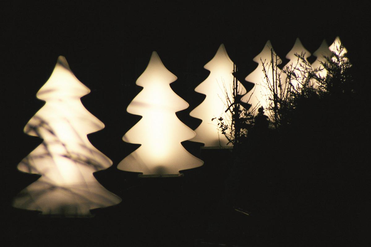 LUMENIO LIGHT Weihnachstbaum sunny white im Freien