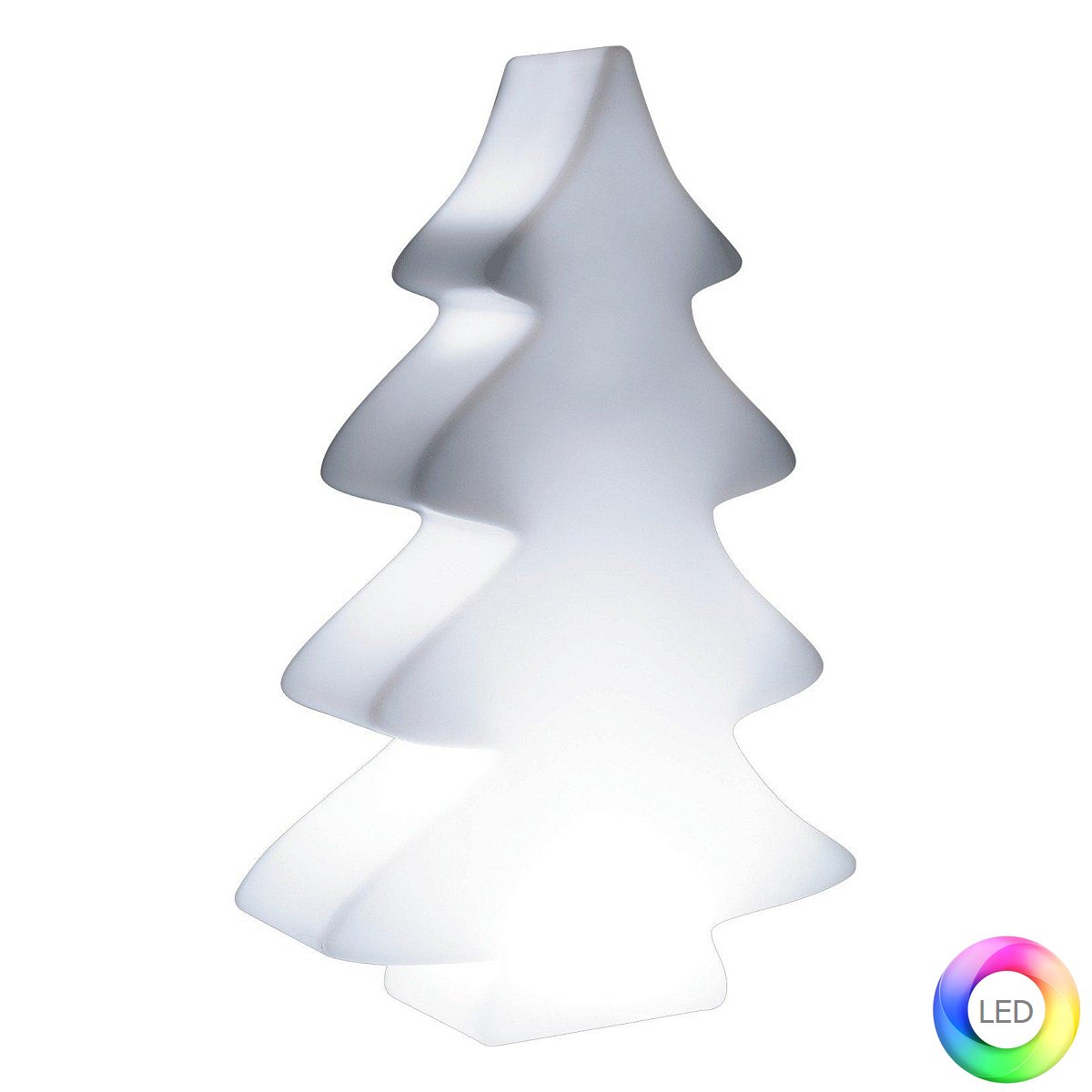 LUMENIO LED Weihnachtsbaum 115 cm Maxi, beleuchtet, Gehuse wei