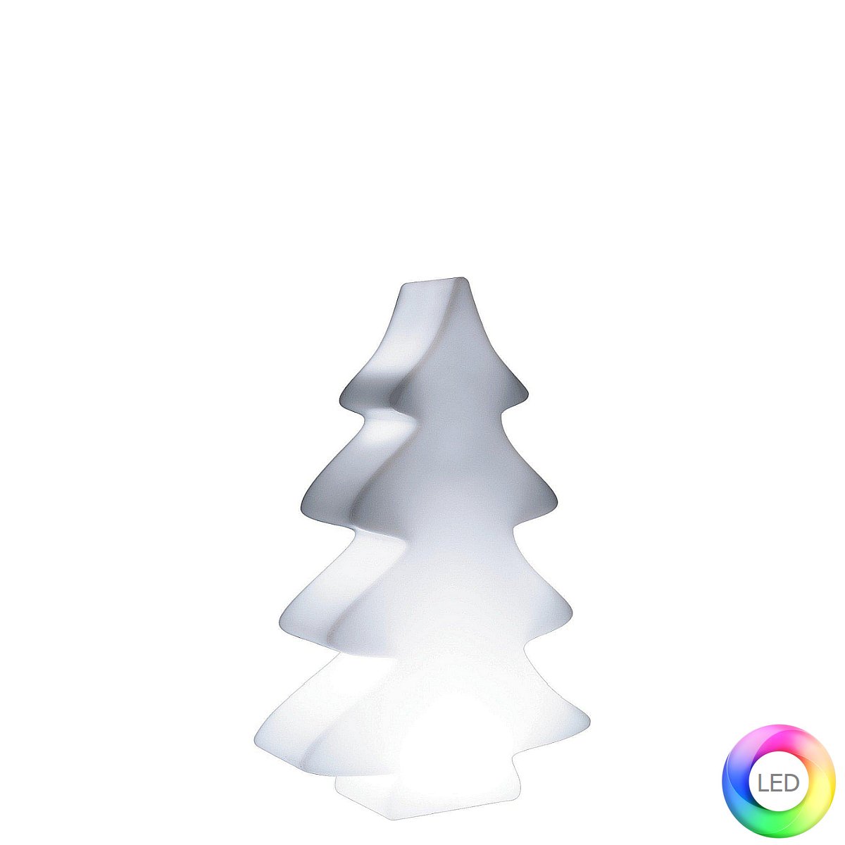 LUMENIO LED Weihnachtsbaum 40 cm Micro, beleuchtet, Gehuse wei