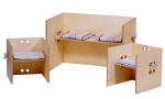 Sitzgruppentisch 1 MAHALINCHEN, mahalinchen, Designer MAHALE Kita-Trägerschaft Sitzgruppentisch 1 MAHALINCHEN, Marke mahalinchen, Designer MAHALE Kita-Trägerschaft
