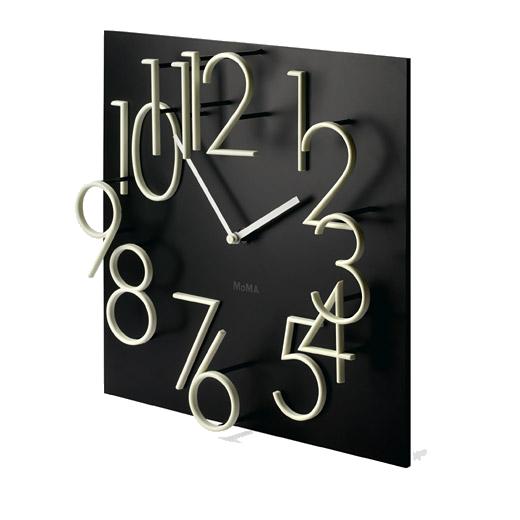 Glow in the Dark Wanduhr, M