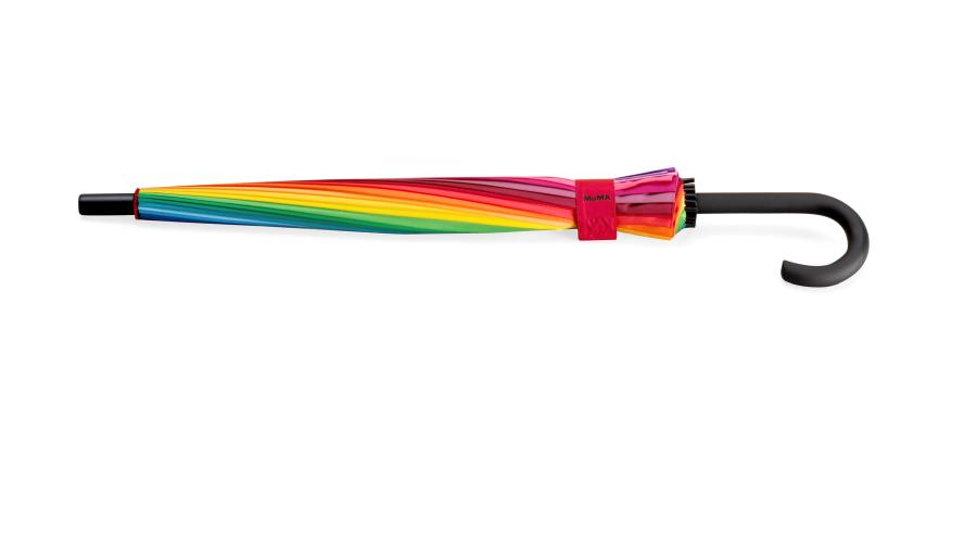 Color Wheel Regenschirm,  101.6 cm, zusammengeklappt