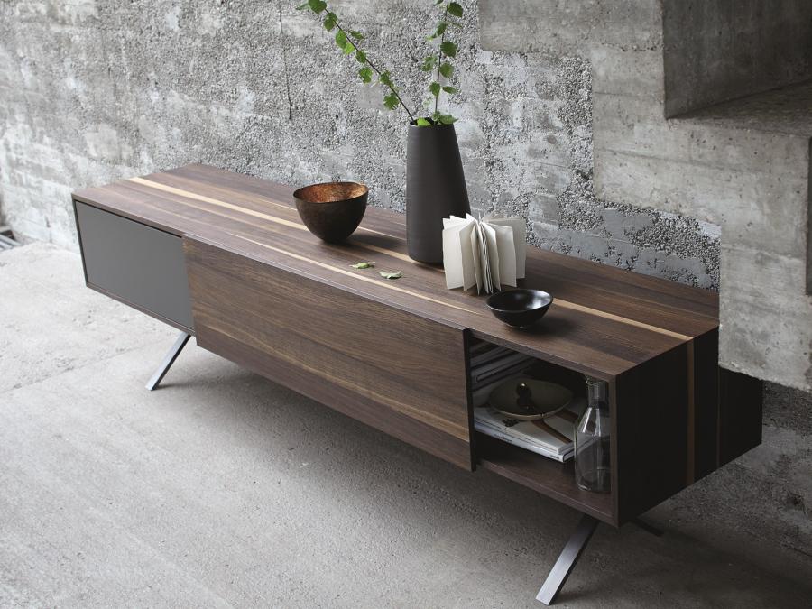 LAX Sideboard mit Schiebetr und Schublade