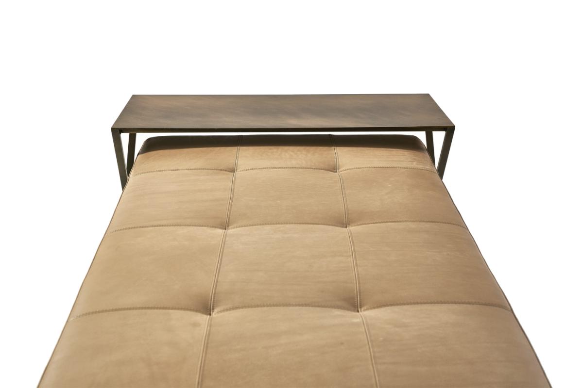 LAX Daybed mit LAX Konsole aus Stahl