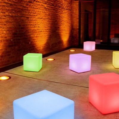 Leuchtwürfel Cube LED PRO Accu von moree Leuchtwürfel Cube LED PRO Accu
