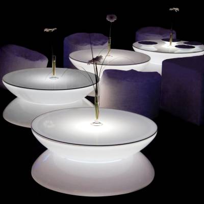 LOUNGE Leuchttisch LED, als Bartisch