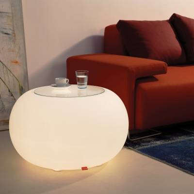 BUBBLE Leuchttisch Indoor mit Energiesparlampe