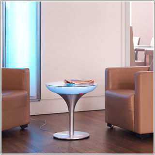 LOUNGE S LED Leuchttisch Indoor mit Kabel