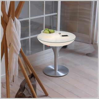 LOUNGE S Leuchttisch Indoor mit Kabel