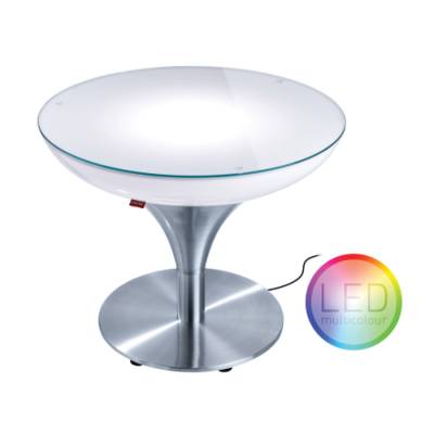 LOUNGE M 45 beleuchteter Couchtisch Funk-LED Indoor