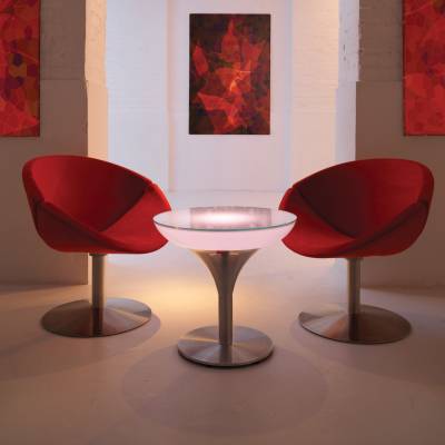 Lounge M 55 beleuchteter Tisch