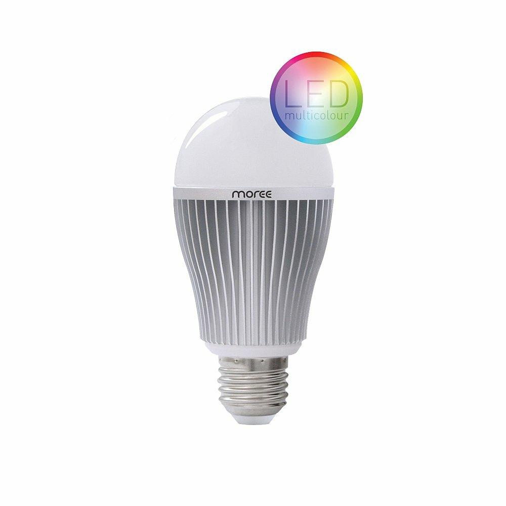 LED RGBW Leuchtmittel mit Funk-Fernbedienung, m