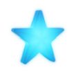 STAR beleuchteter Stern 40 cm mit LED und AKKU