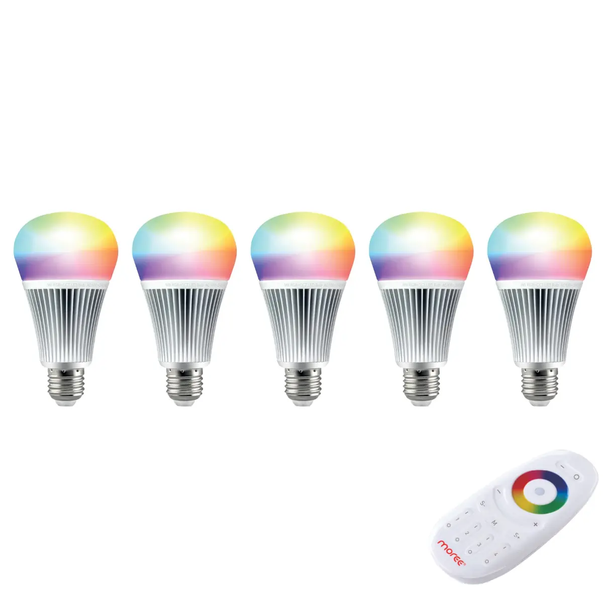 Funk-Leuchtmittel LED RGB CCT 9 Watt von moree Funk-Leuchtmittel LED RGB CCT 9 Watt