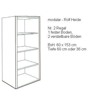 modular Rolf Heide - Regal offen
Details
