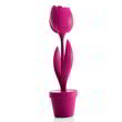 TULIP XL beleuchtete Tulpe Outdoor, Gehuse  lila