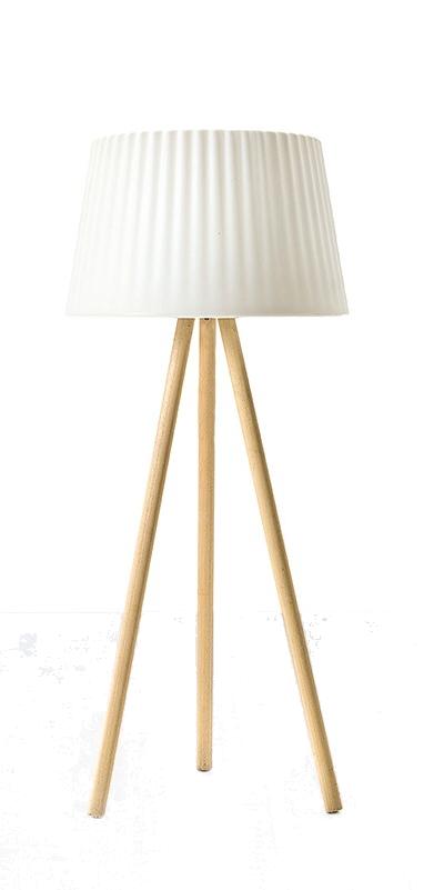 AGATA WOOD Standleuchte 180 cm fr Indoor