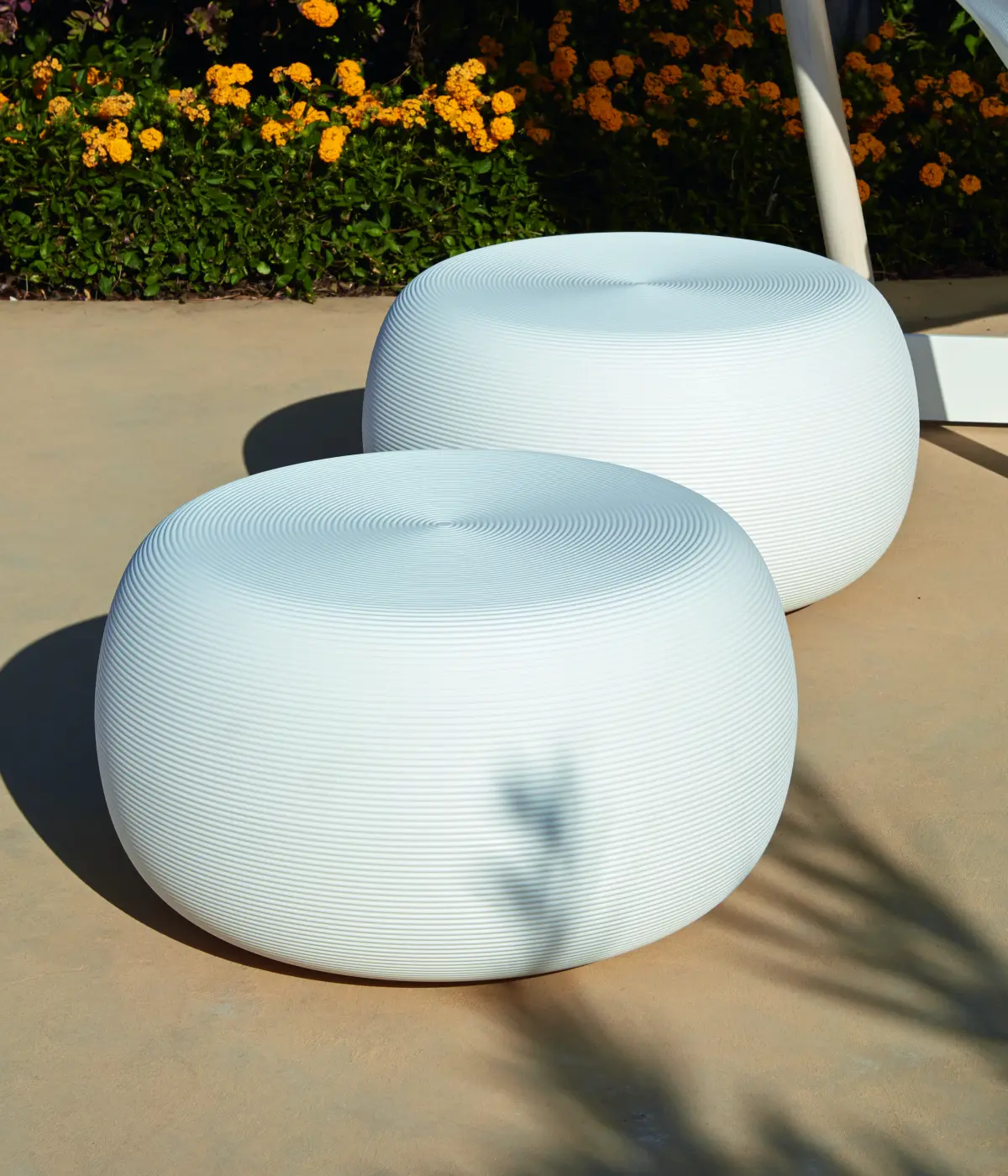 PANDORA Beistelltisch Wei� 2 mal